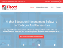 Tablet Screenshot of fiscot.com